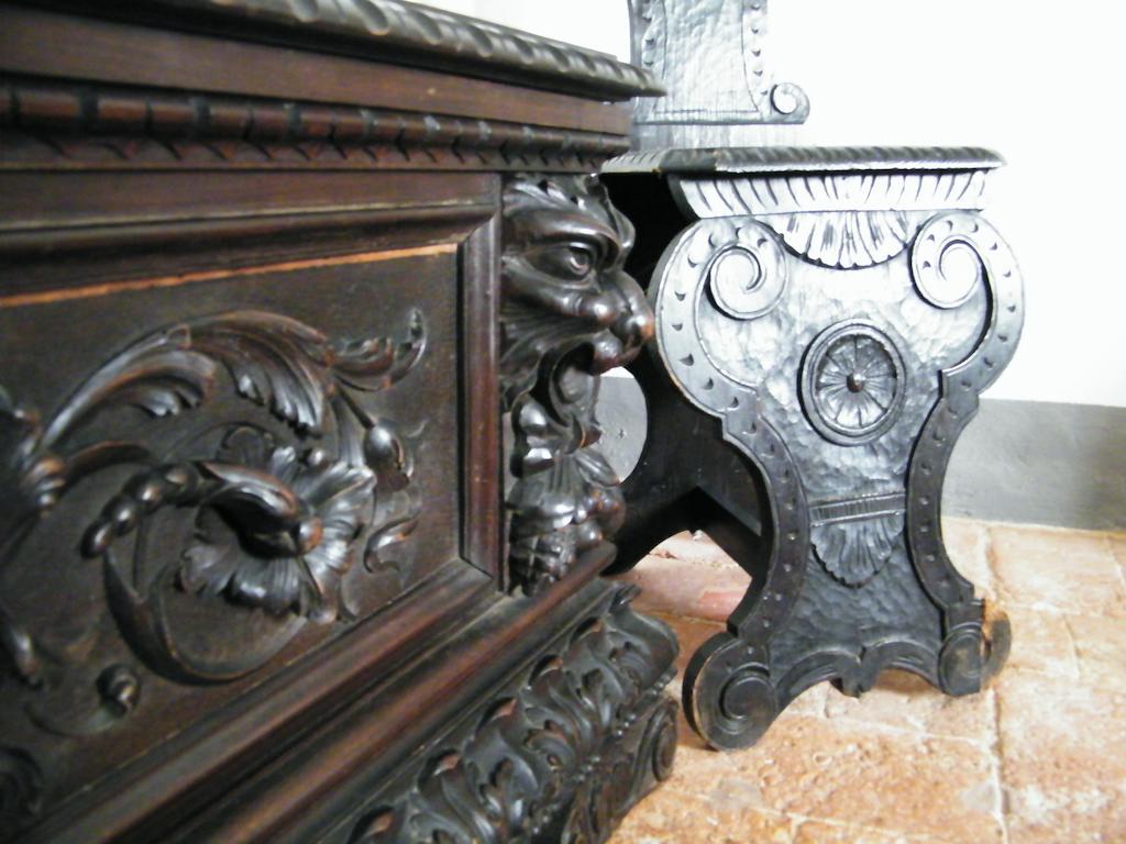 B&B Il Glicine Montefollonico Bagian luar foto