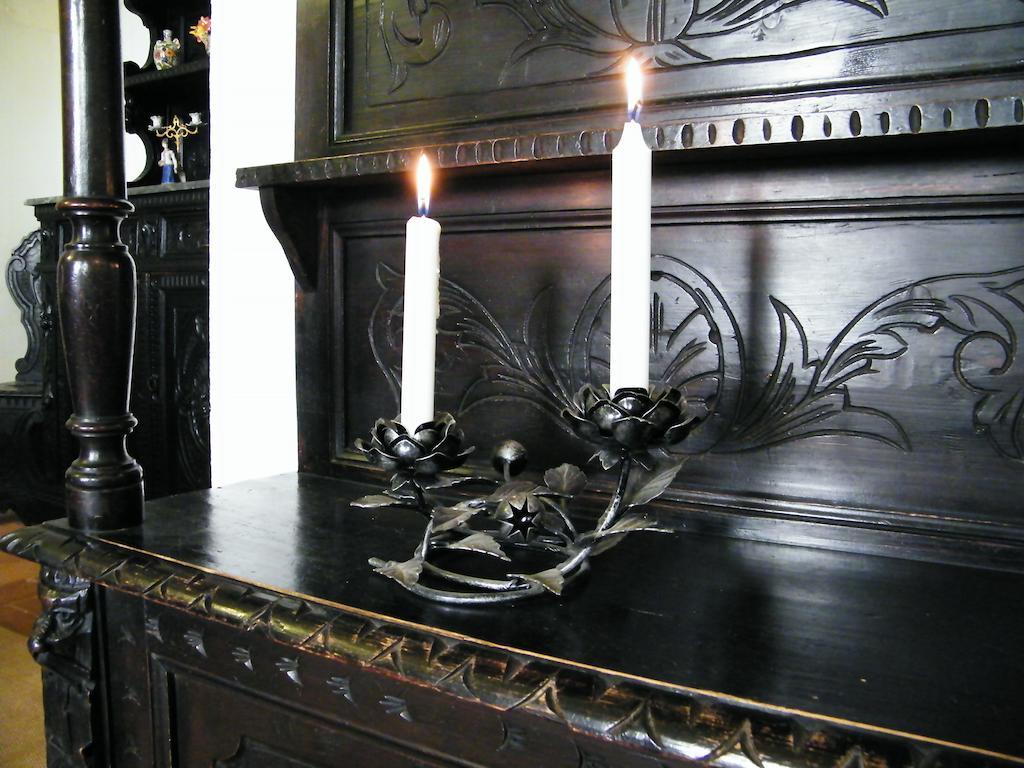 B&B Il Glicine Montefollonico Bagian luar foto