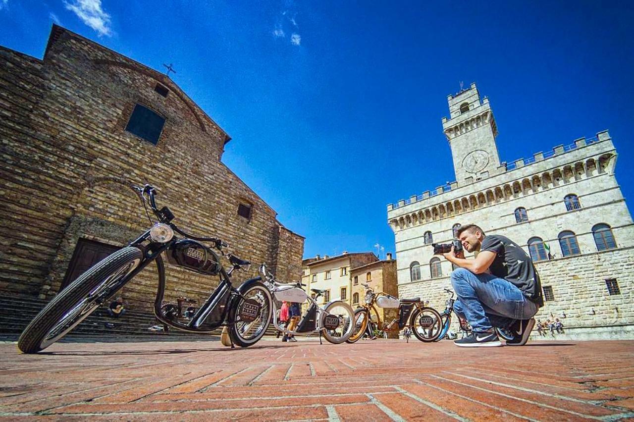 B&B Il Glicine Montefollonico Bagian luar foto
